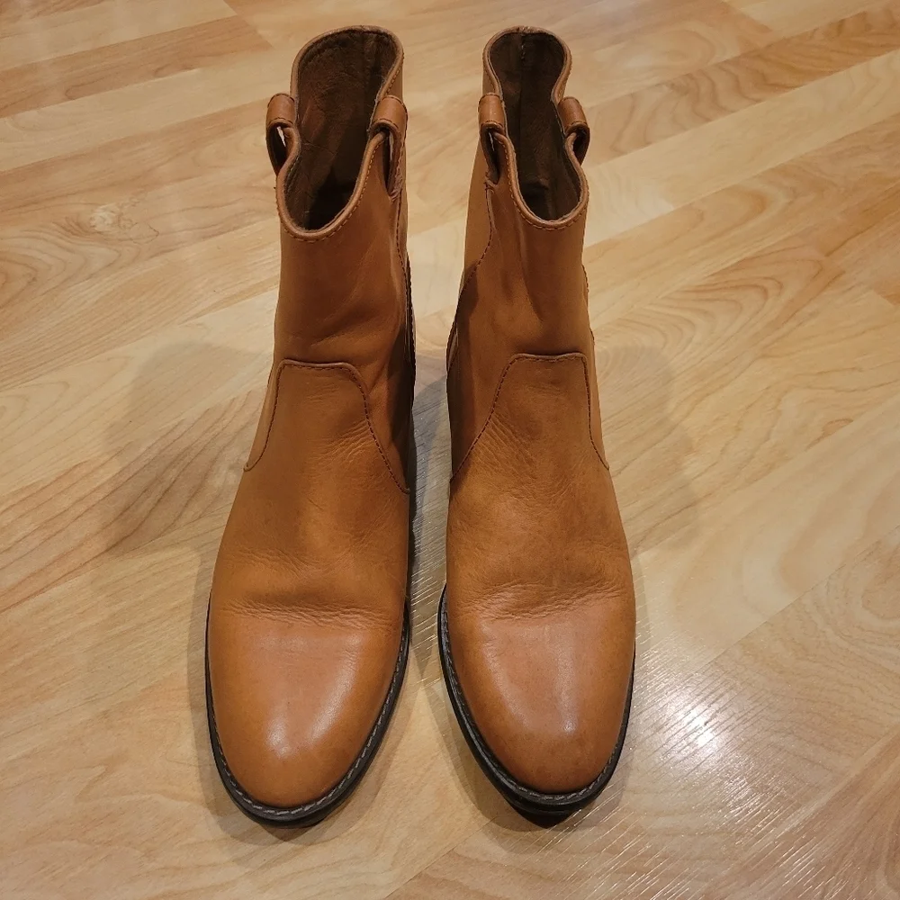 J. Crew Women's Leather Ankle Boots Size 7.5